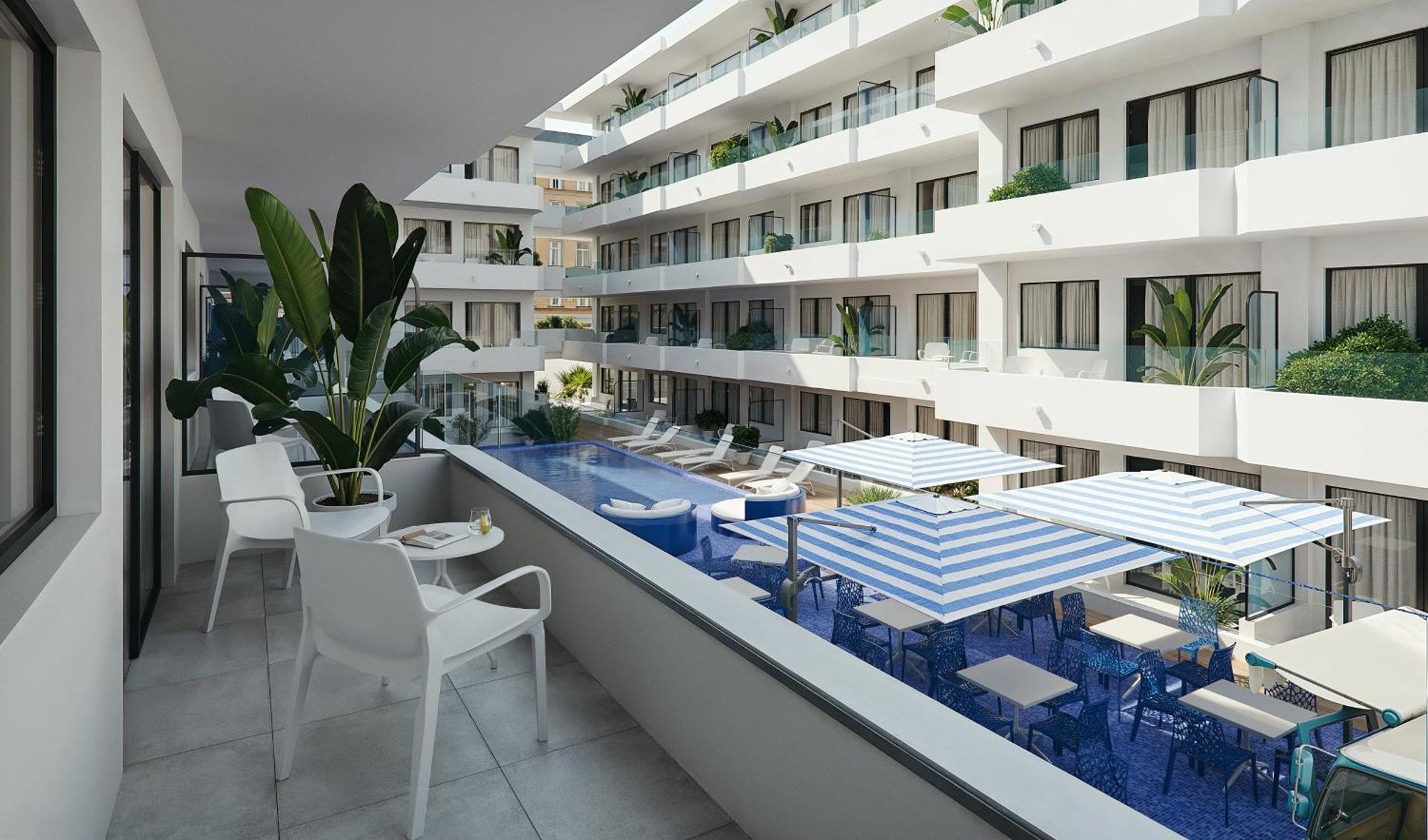 อปาร์ตาเมนโตส ปลายา ซอล 1 Apartment อิบิซาทาวน์ ภายนอก รูปภาพ